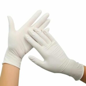 Guante Quirúrgico blanco