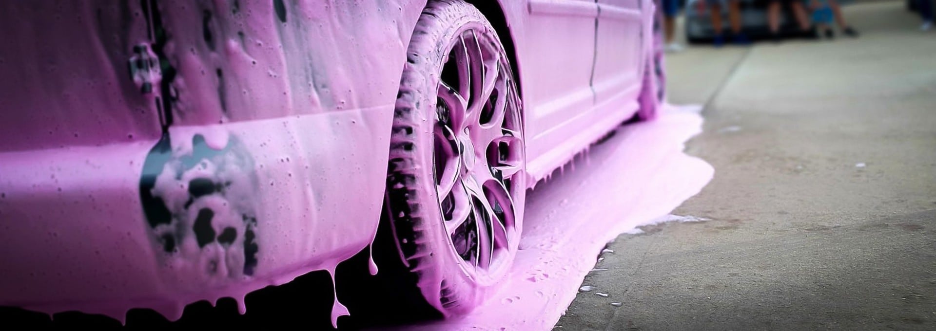 snow foam espuma Colo fucsia purple rosado pink